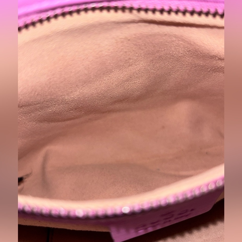 Gucci Vintage Marmont Quilted Chevron Ultra Violet Shoulder Bag with Dust Bag EC - Picture 13 of 14